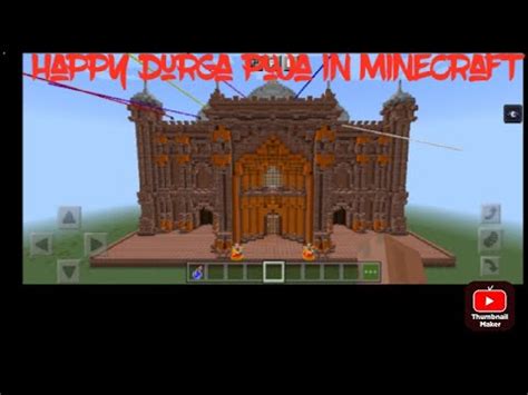 Durga Puja In Minecraft 2022 YouTube