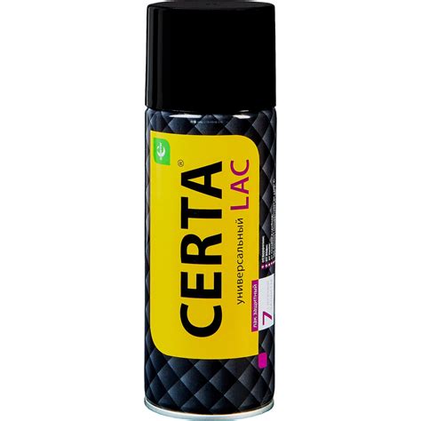 Лак универсальный термостойкий "7 степеней защиты" (до 300°С) аэрозоль ...