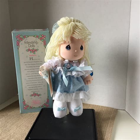 Vintage Precious Moments Cloth Doll Etsy