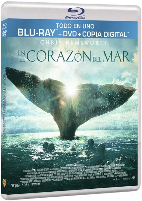 En El Corazón Del Mar Dvd Bd Dc Blu ray Amazon es Chris Hemsworth