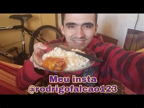 ASMR ALMOÇO DE HOJE ARROZ E FRANGO AO MOLHO YouTube