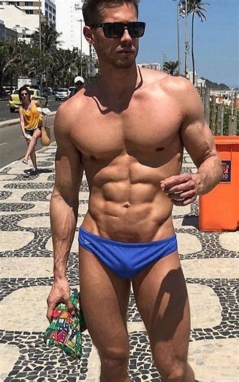 Blue Speedo Bulge Houtex2019