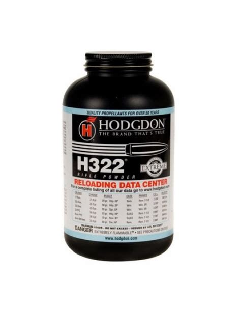 Hodgdon H322 Reloading Unlimited