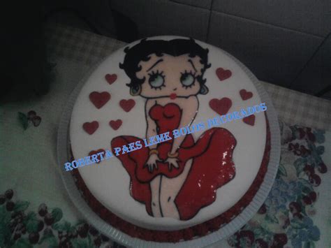 Beta Paes Leme Bolos Decorados Betty Boop