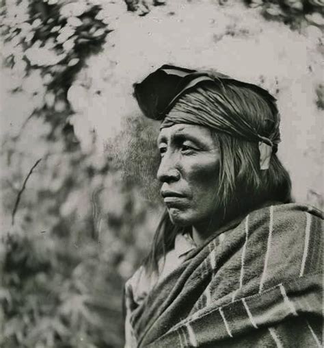 White Mountain Apache Man Circa 1900 Native American Peoples