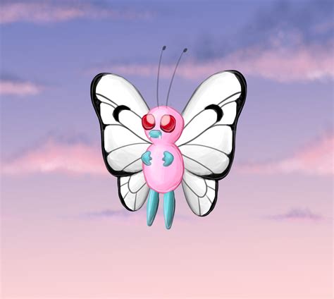 Pink Butterfree By Louisetheanimator On Deviantart