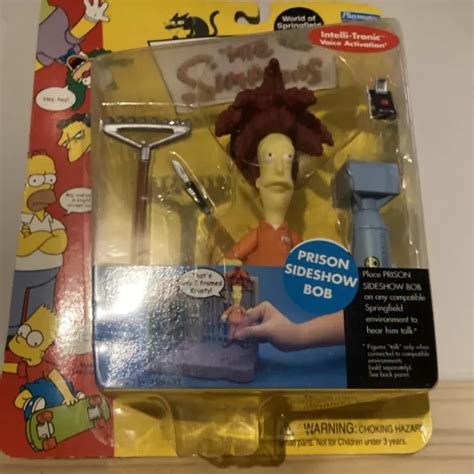 BNIB PLAYMATES INTERACTIVE The Simpsons Series 9 Prison Sideshow Bob