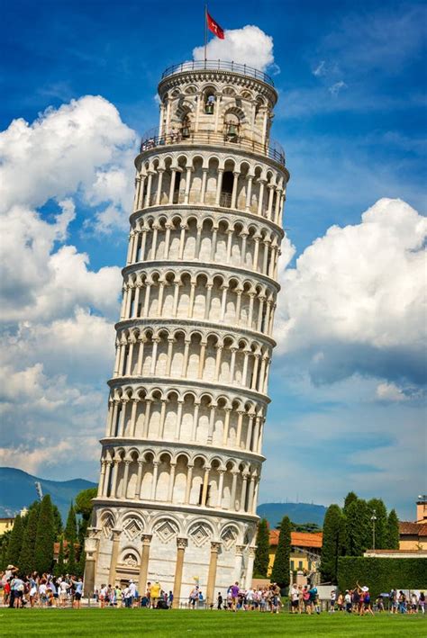 Torre Inclinada De Pisa Foto De Archivo Imagen De Inclinada