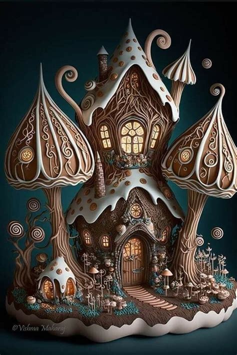 Pin by u041B u0430 u0440 u0438 u0441 on Вкусняшки 3 Fairy house