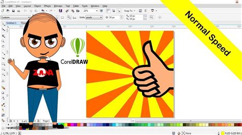 Cara Membuat Poster Di Corel Draw X