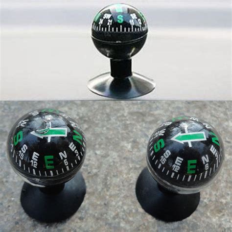 Sporting Goods 1x Mini Car Compass Ball Mount Dashboard Boat Truck Suction Pocket Navigation