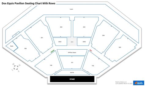 Gexa Energy Pavilion Seating Chart With Seat Numbers Elcho Table