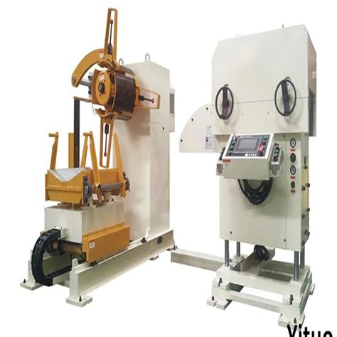 Heavy Duty Punching Machine With 3 In 1 Uncoiler Straightener Nc Servo