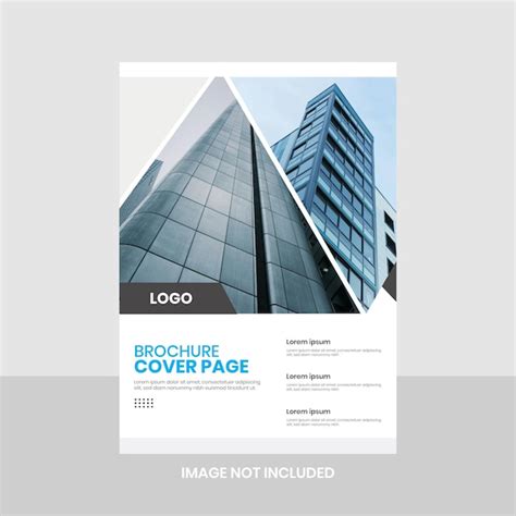 Premium Vector Modern Annual Report Brochure Cover Layout Template