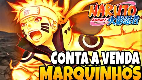 Naruto Mobile Conta A Venda Marquinhos Youtube