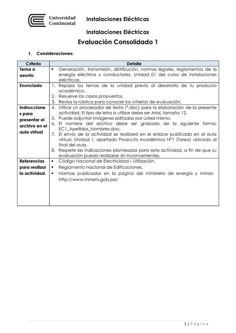 Ec1 Iiee Evaluación Consolidado 1 Prueba Mixta Semipresencial