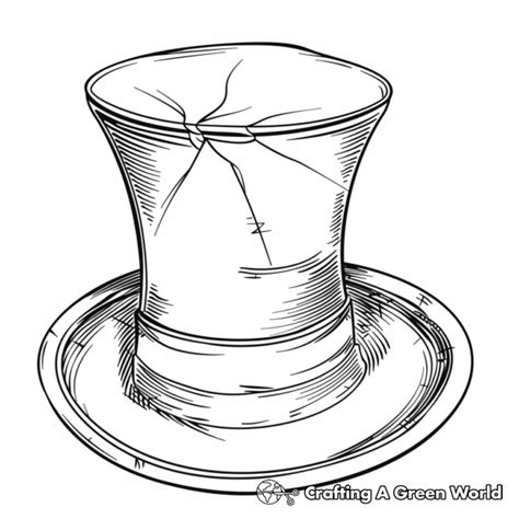 Hat Coloring Pages Free And Printable