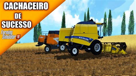 Farming Simulator Cachaceiro De Sucesso Colhendo A Maior Lavoura