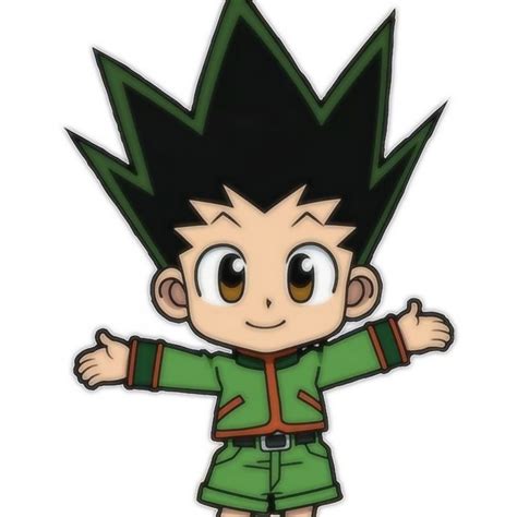 An Image Of A Cartoon Character With Black Hair And Green Clothes