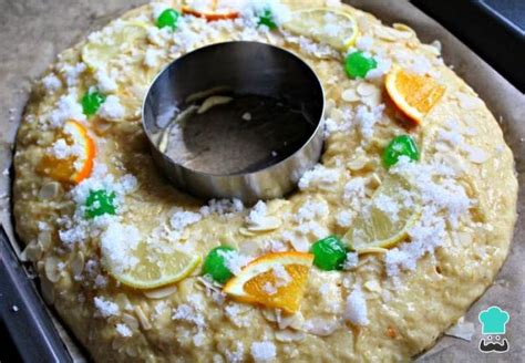 Roscón de Reyes sin masa madre