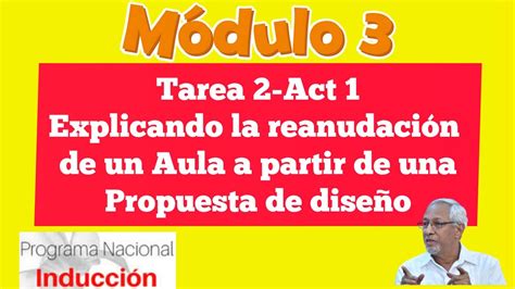 TIII Act 1 Explicando la readecuación de un aula a partir de una