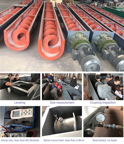 Shaftless Screw Conveyor Dahan Vibration Machinery