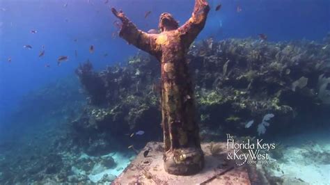 Dive The Florida Keys Christ Of The Abyss Key Largo Dry Rocks