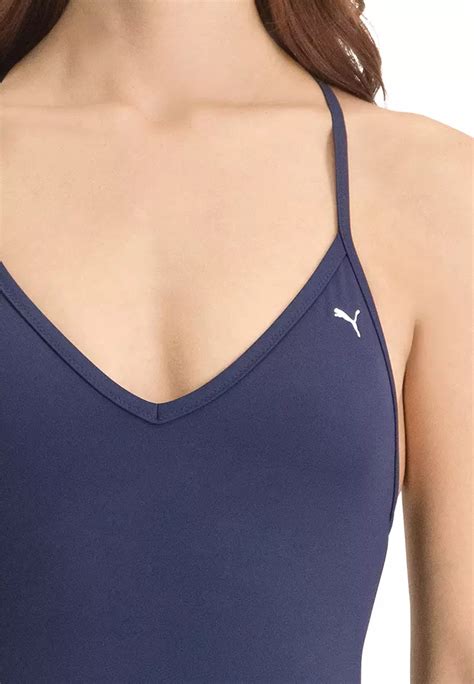 Buy Puma Bodywear V Neck Crossback Swimsuit P Online Zalora