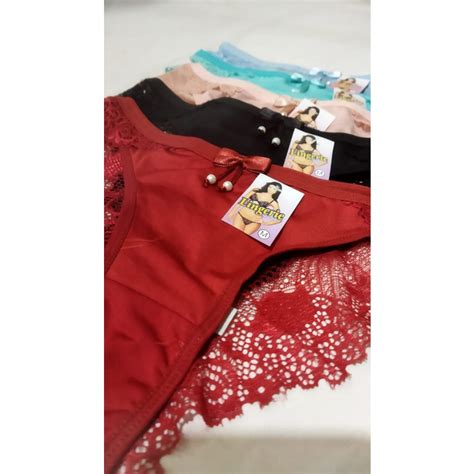 Kit Calcinhas Renda Chic Dia A Dia Tangas Fio Dental Lingerie Luxo