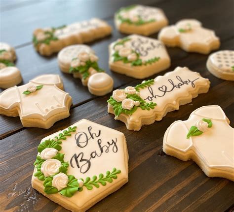 Oh Baby Baby Shower Cookies Etsy