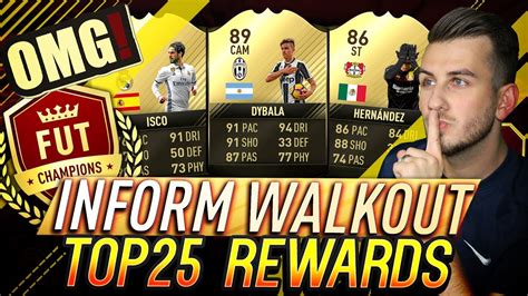 Inform Walkout Fut Champions Top Rewards Pack Opening Fifa