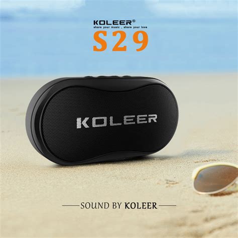 Original Koleer Portable Bluetooth Speaker S29 Better Sound Quality V5