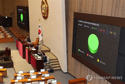 野 尹대통령 노란봉투법·방송3법 거부권 행사 안돼 연합뉴스