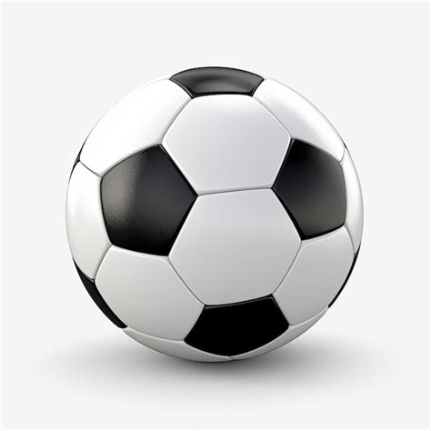 Premium AI Image | soccer ball realistic 4k white background