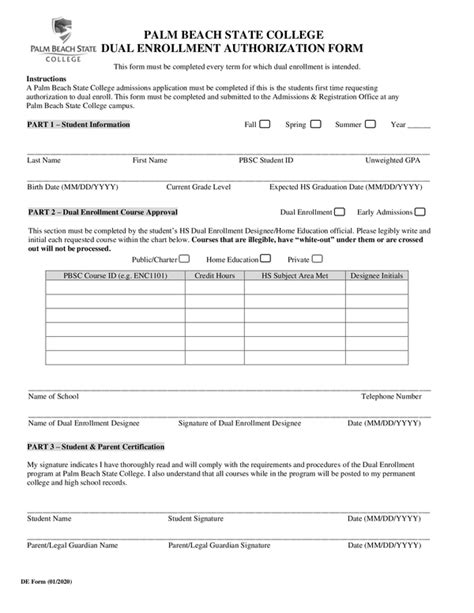 Fill Free Fillable Forms Palm Beach State College CountyForms