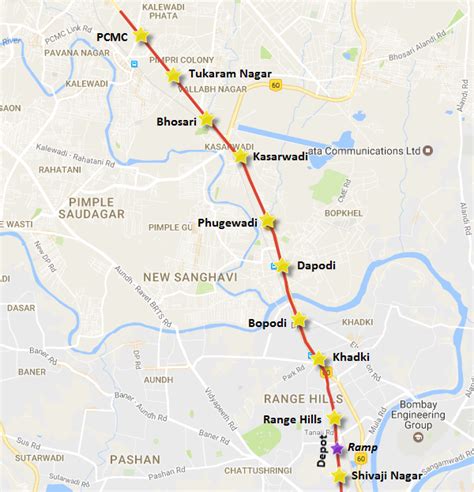 Pune Metro Map