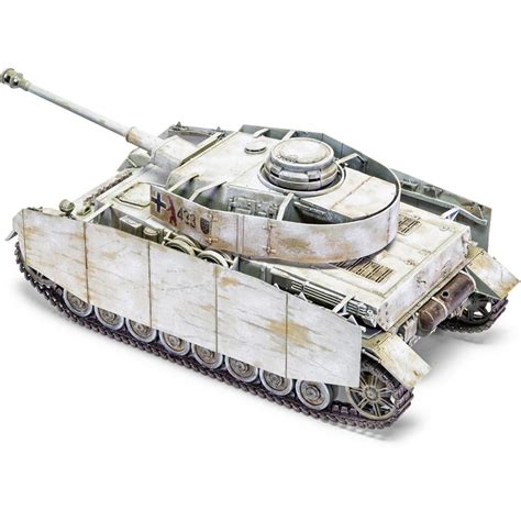 Airfix Panzer Iv Ausf H Mid Version German Tank Model Kit Scale 1 35