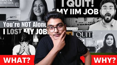 Reality Of Mba Grads Quitting Job Life After Mba Youtube