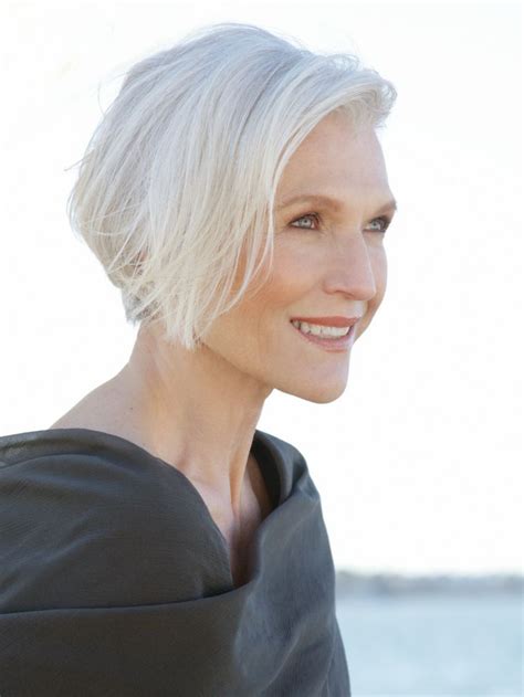 Maye Musk Beautiful Gray Hair Hair Styles Short Hair Styles