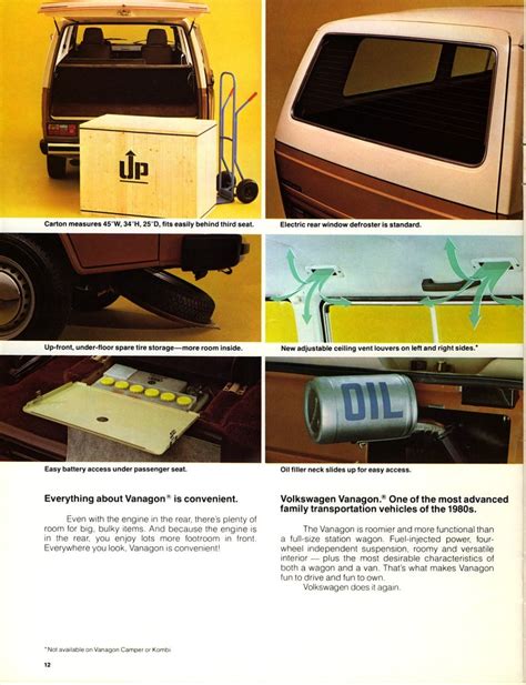 Thesamba Vw Archives Vanagon Brochure