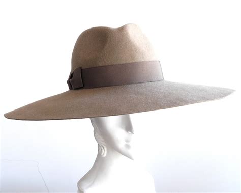 Wide Brimmed Fedora Hat Women Spring Fashion Fall By Katarinahats