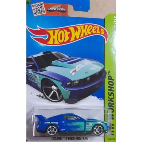 Hot Wheels Workshop Custom 12 Ford Mustang Universo Hot Wheels