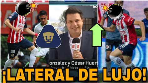 Última Hora🔥¿nuevo Lateral Izquierdo En Pumas LlegarÍa Pumas Refuerzos Pumas 2023 Youtube