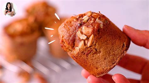 Muffins De Plátano Super Espojosos Sin Huevo Y Sin Lácteos Auxy Youtube