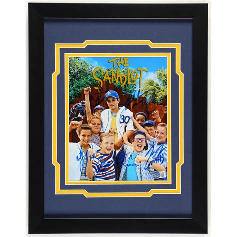 The Sandlot Custom Framed Photo Display Cast Signed By With