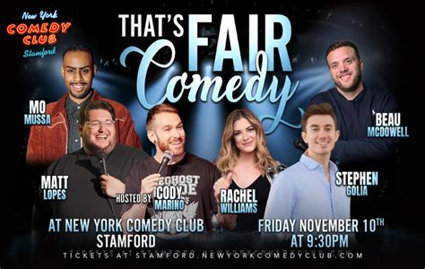 That's Fair Comedy ft. Beau McDowell, Rachel Williams, Matt Lopes, Cody ...