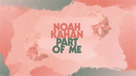 Noah Kahan Part Of Me Official Lyric Video Youtube