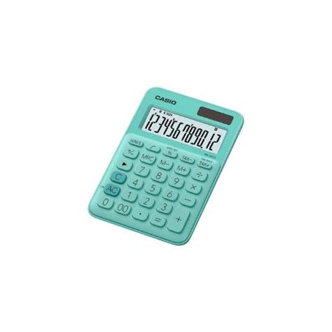 Calculadora 12 Digitos Casio Ms 20uc De Varios Colores Papelerías Medellín Papelería Online