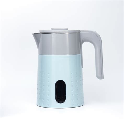 2023 New Design Home Appliances Double Wall Electric Kettle With Visual Indicator Light Oemodm