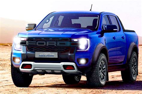 2022 Ford Ranger Raptor In Blue Lightning Real World Photo 56 Off